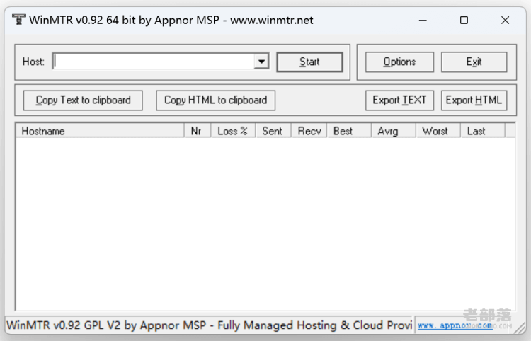 分享一個好用的網(wǎng)絡(luò)診斷MTR工具 - 云服務(wù)器網(wǎng)絡(luò)路由走向檢測工具